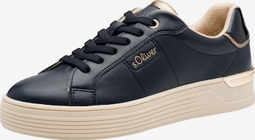s.Oliver Sneaker in Blau: Vorderseite