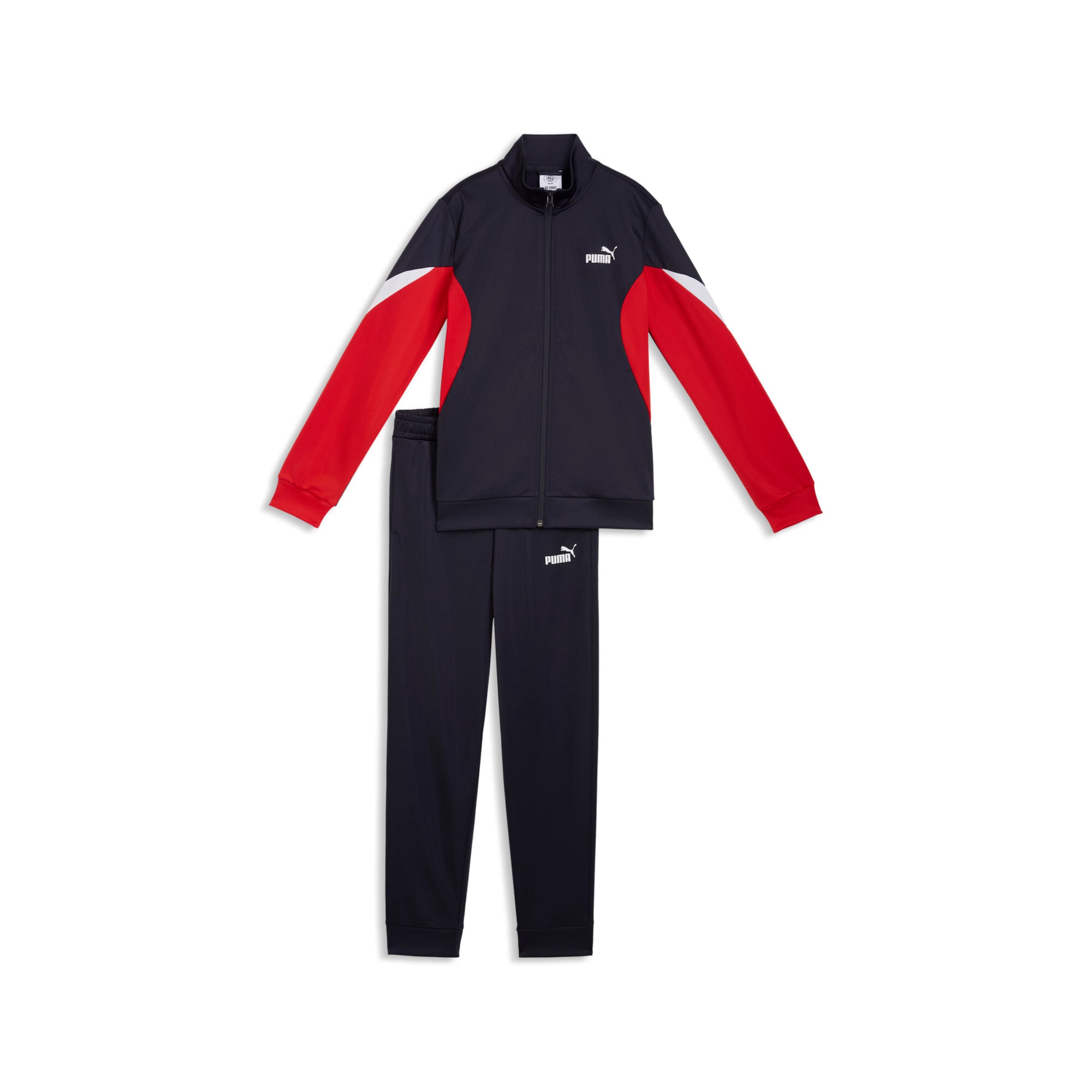 PUMA Sweatsuit in 152 in Navy / Red / White, Item view