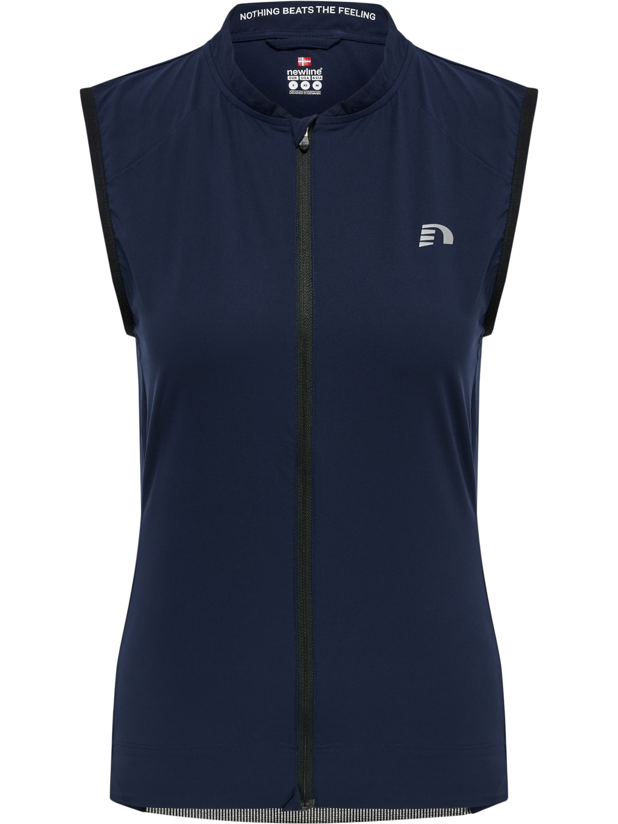 Newline Sportsvest i blå: forside