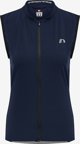 Newline Sportbodywarmer in Blauw: voorkant