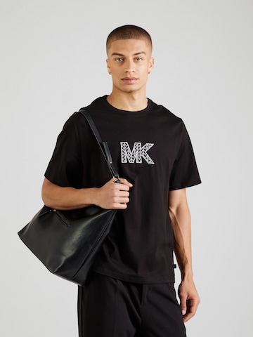 Michael Kors T-shirt '2000 CENTER' i svart: framsida
