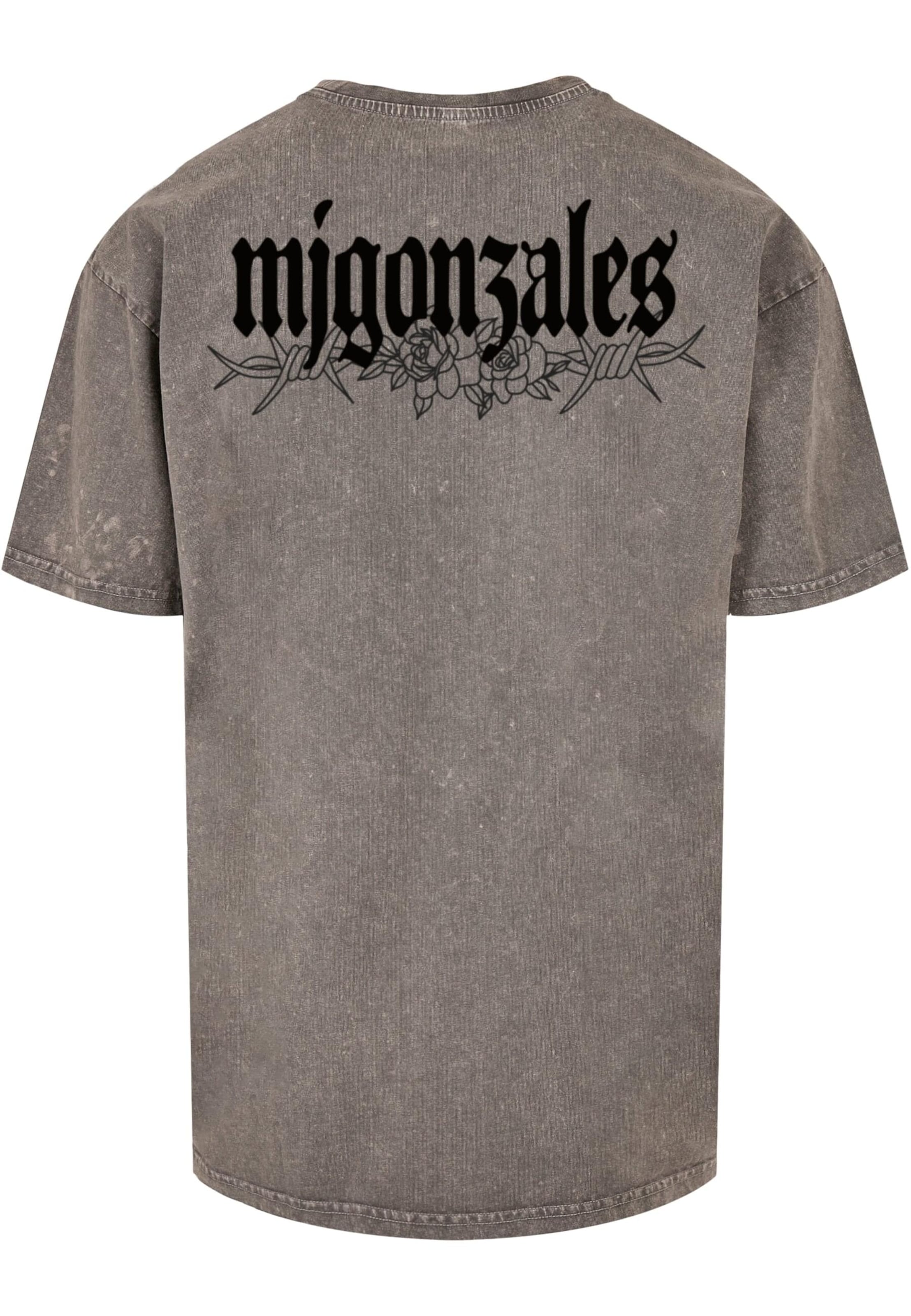 Maglietta 'BARBED BLOOM' di MJ Gonzales in grigio
