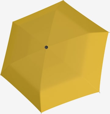 Doppler Umbrella 'Carbonsteel' in Yellow: front