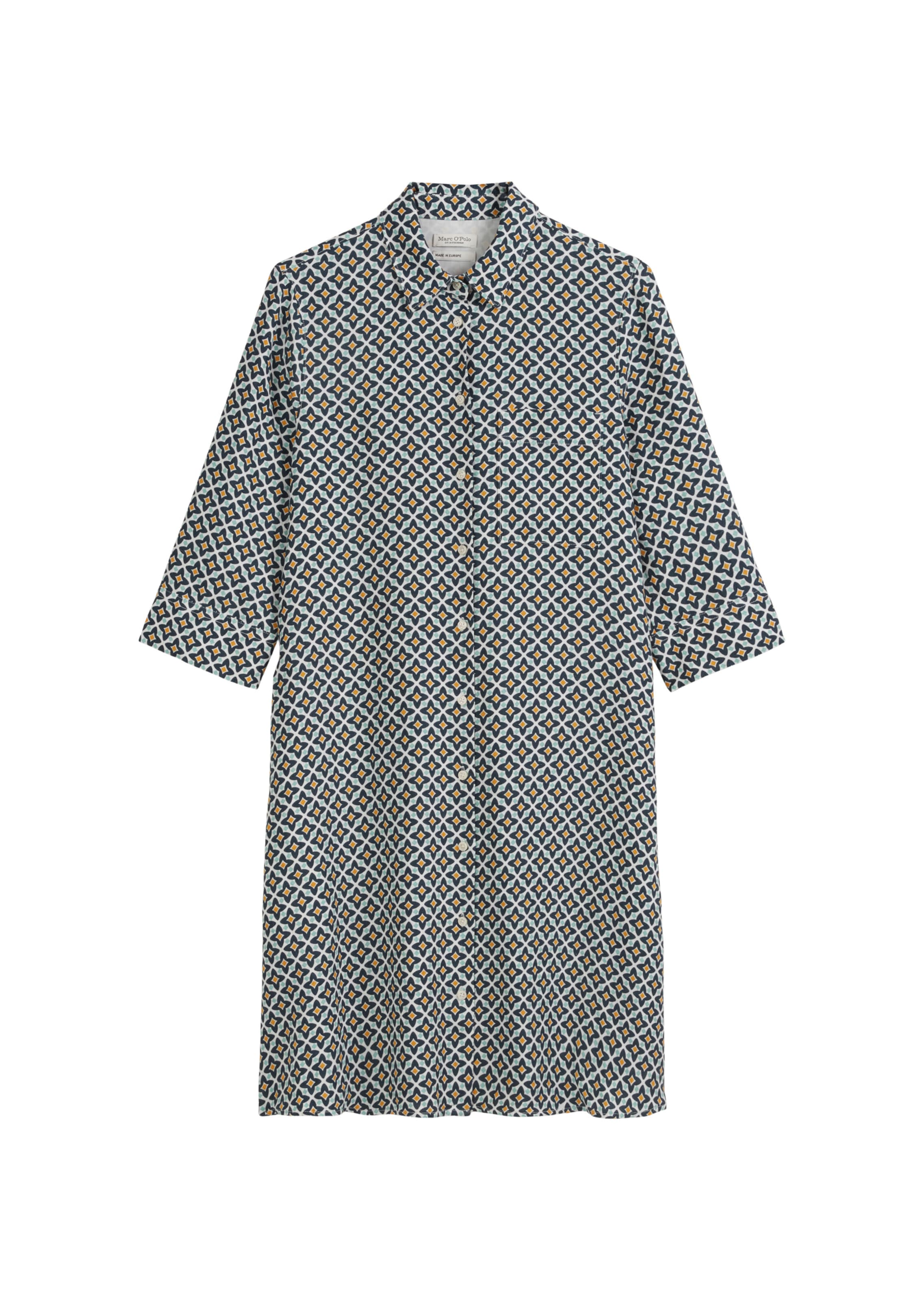 Marc O'Polo Shirt dress in Blue: front