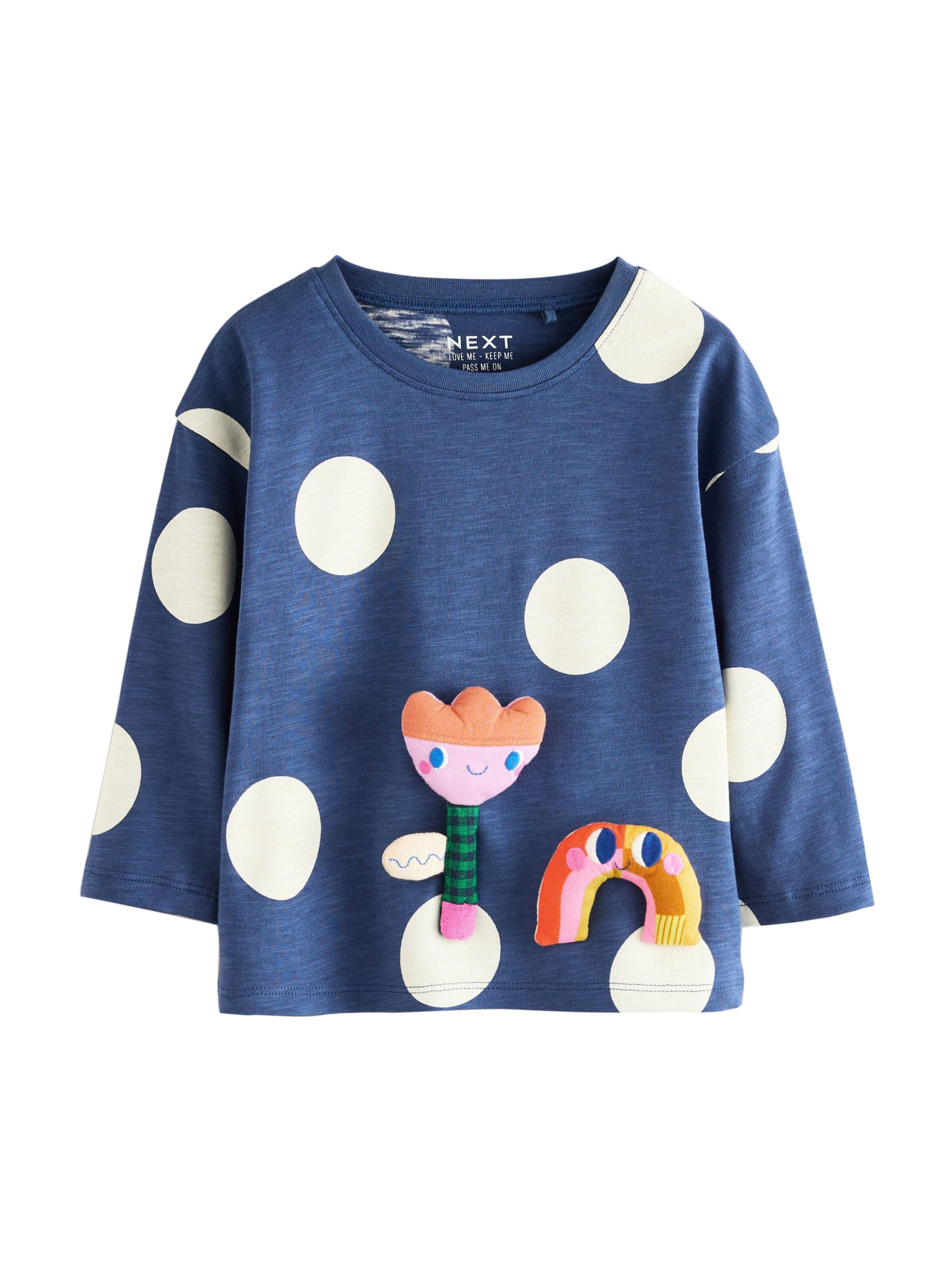 Next Тениска в синьо