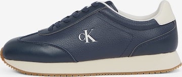 Sneaker low de la Calvin Klein Jeans pe albastru: față