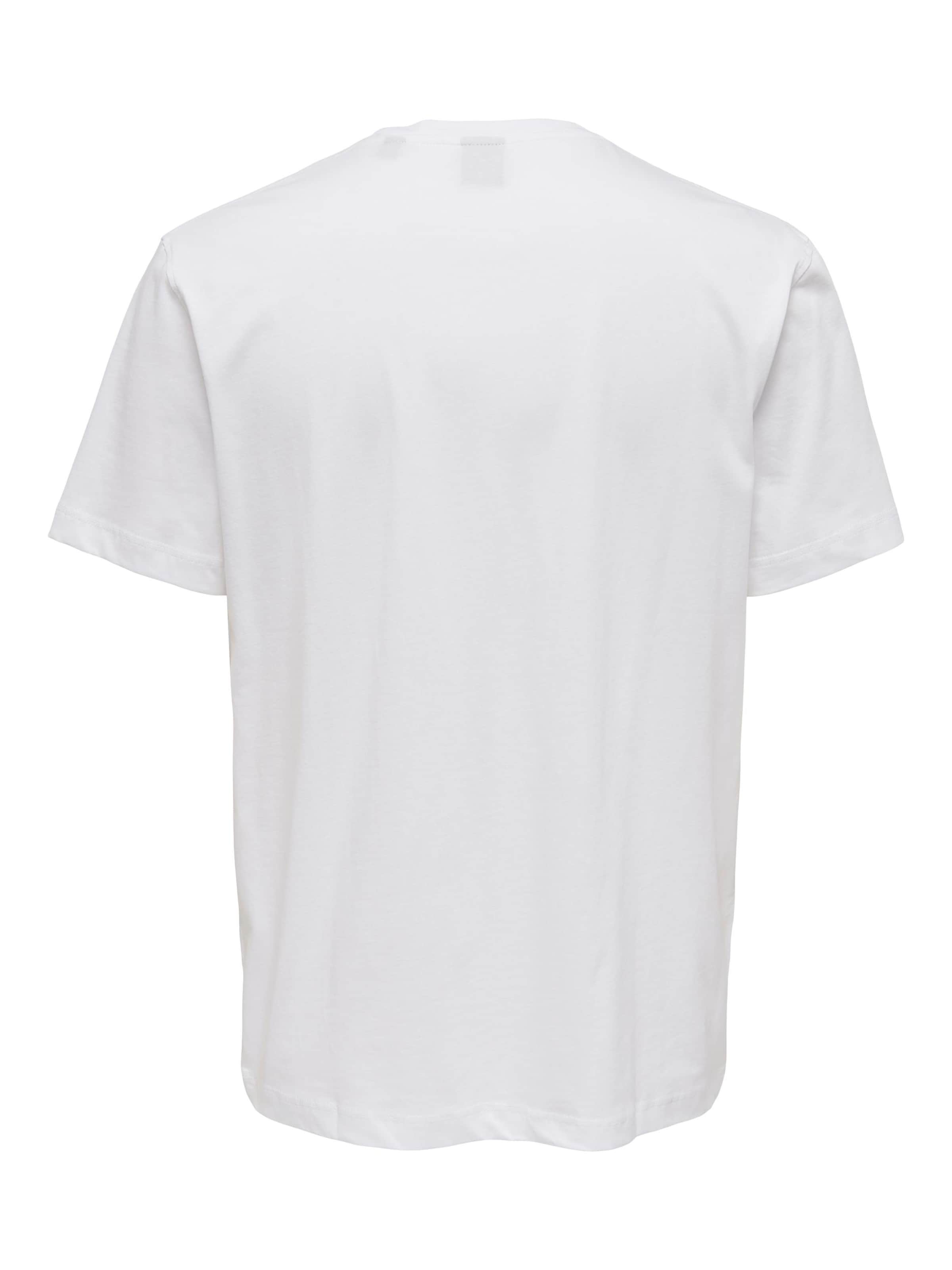 Only & Sons Tričko 'Max' - Biela