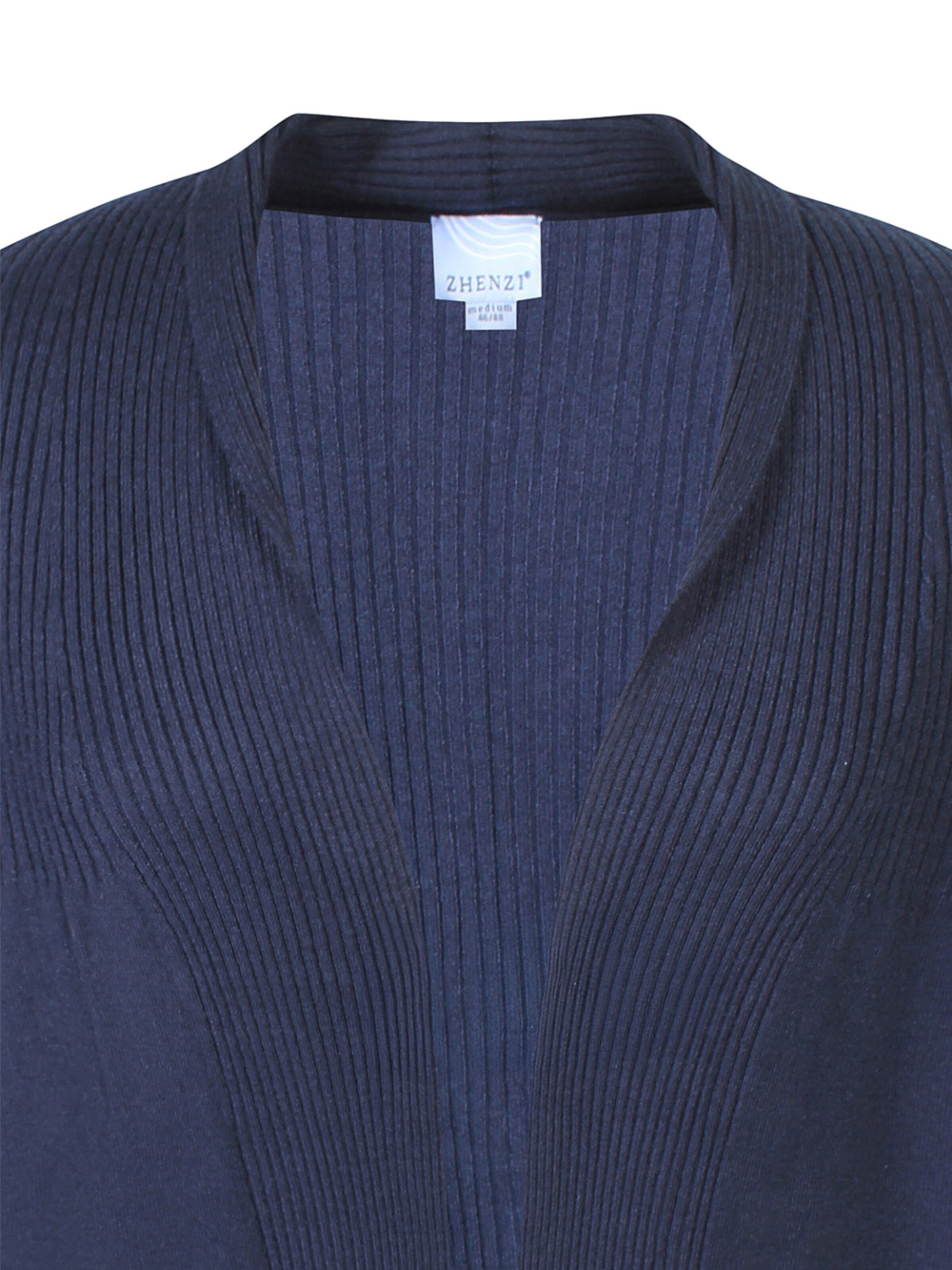 Zhenzi Knit cardigan 'Kogle 1164' in Blue