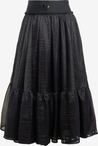 Jupe ADIDAS ORIGINALS en noir : devant