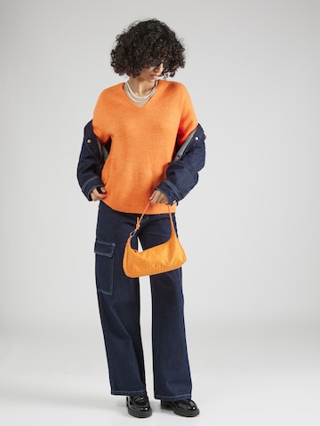 VERO MODA Pullover 'LEFILE' i orange