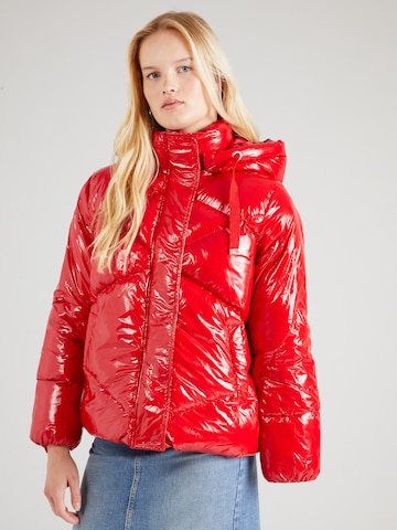 Trendyol Зимняя куртка в Красный: спереди