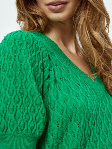 Pull-over 'Rosalia' Peppercorn en vert