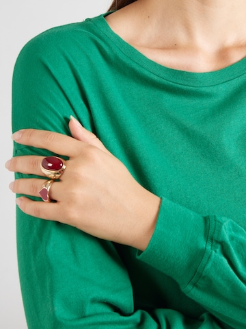 Tricou 'APOLY' de la AMERICAN VINTAGE pe verde