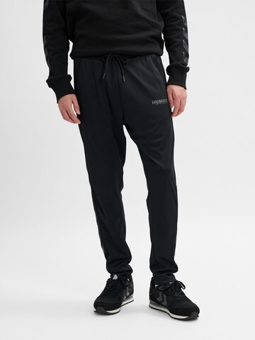 Regular Pantalon de sport Hummel en noir