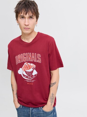JACK & JONES Shirt in Red