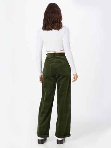 Givn Berlin Wide leg Pants 'ELENA' in Green