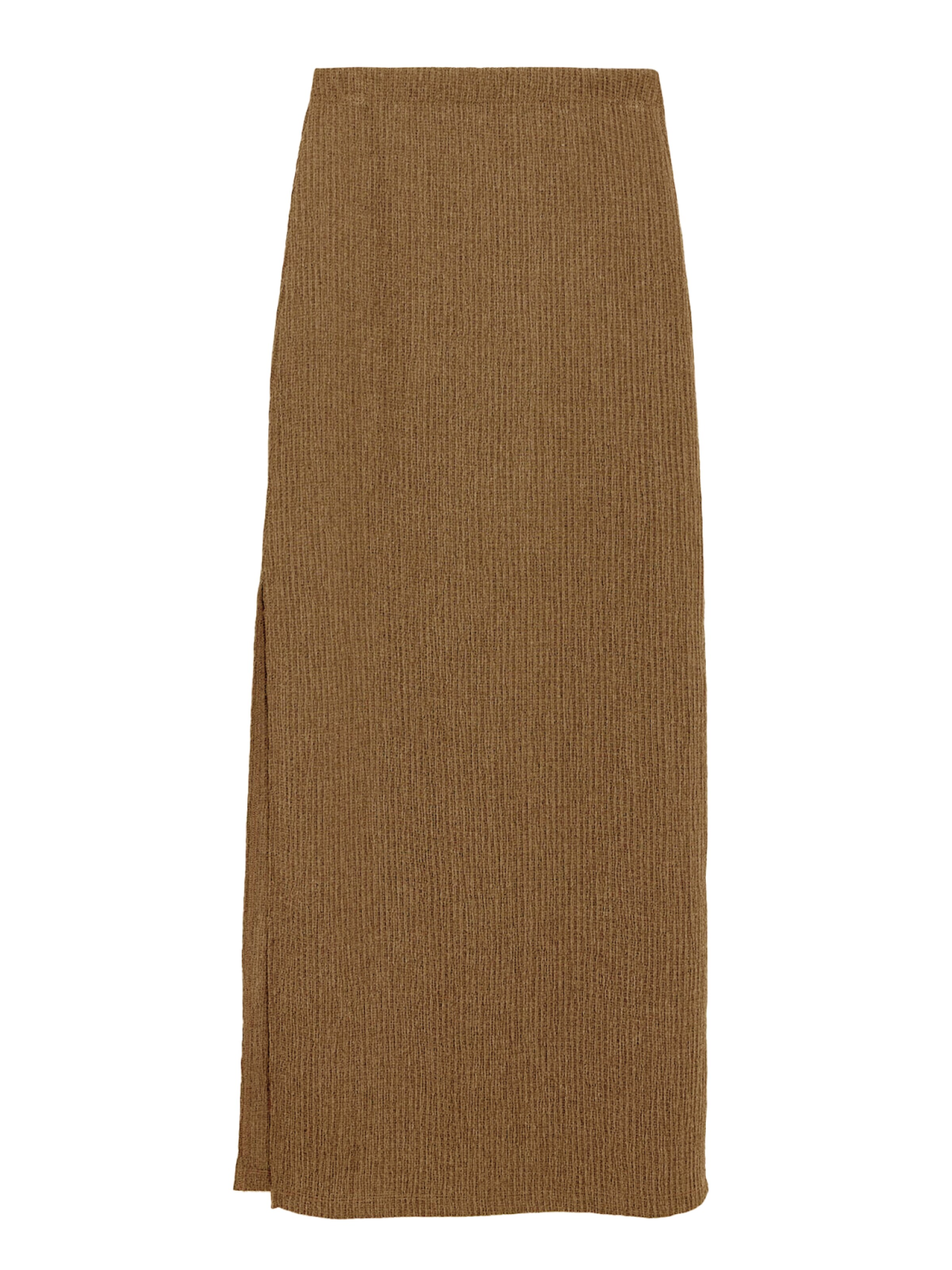 No Matter What Rok in Beige: voorkant