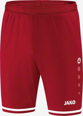 regular Pantaloni sportivi 'Striker 2.0' di JAKO in rosso: frontale