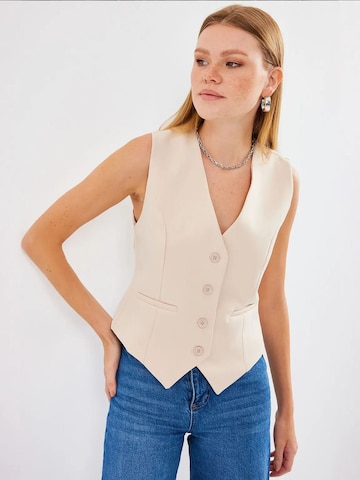 Bigdart Weste in Weiß