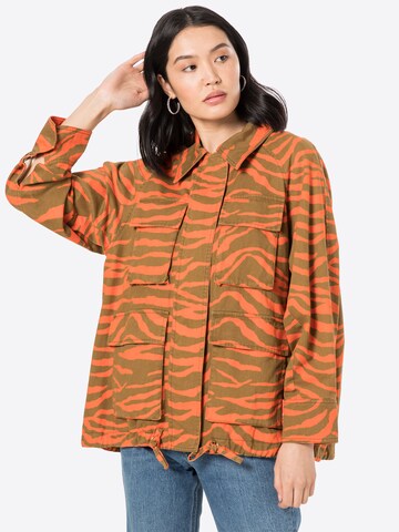 Veste mi-saison OOF WEAR en orange : devant