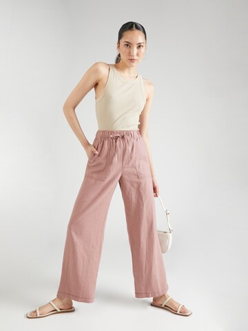 Wide leg Pantaloni de la GAP pe roșu