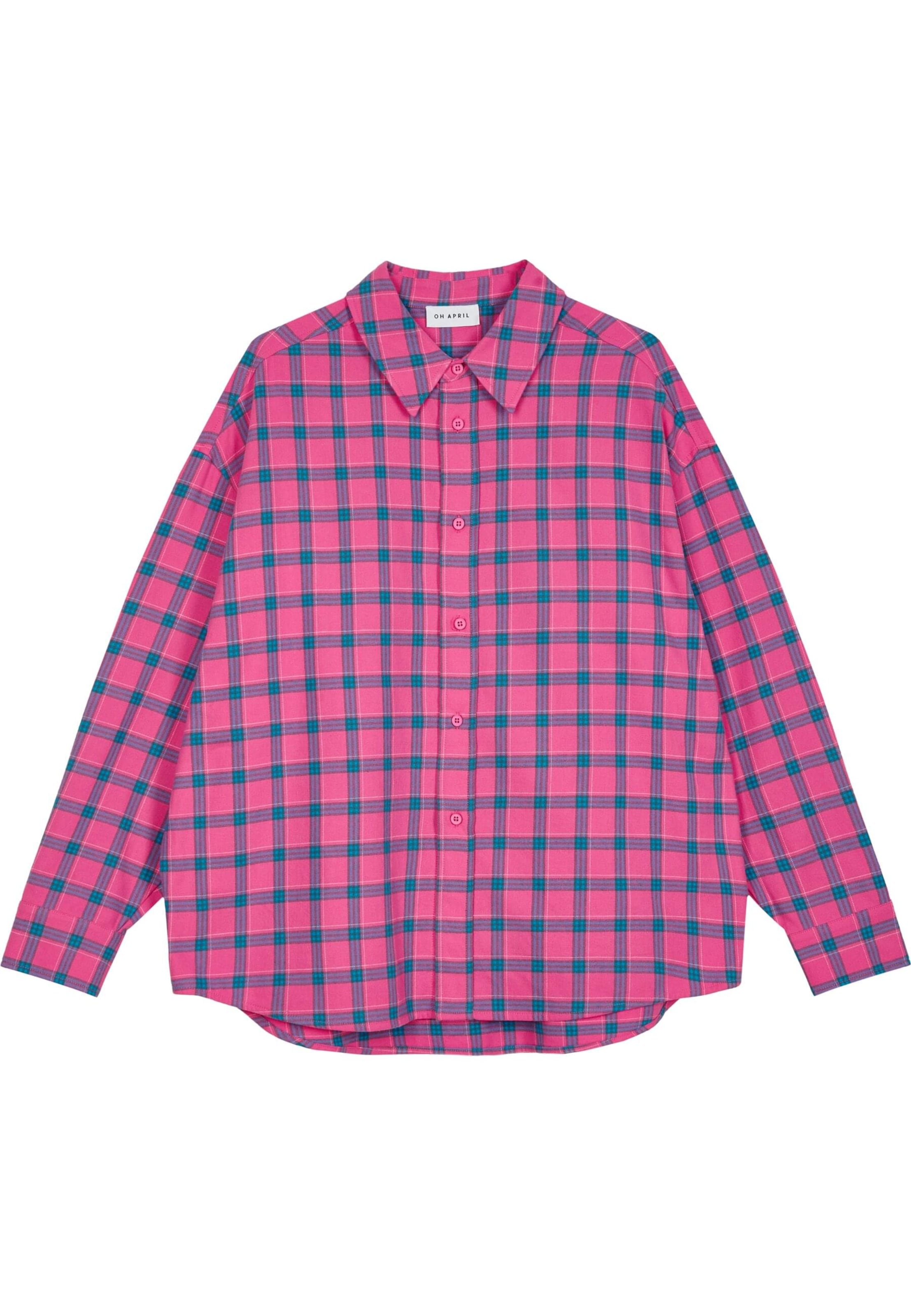 OH APRIL Blouse 'Vivian' in Roze: voorkant