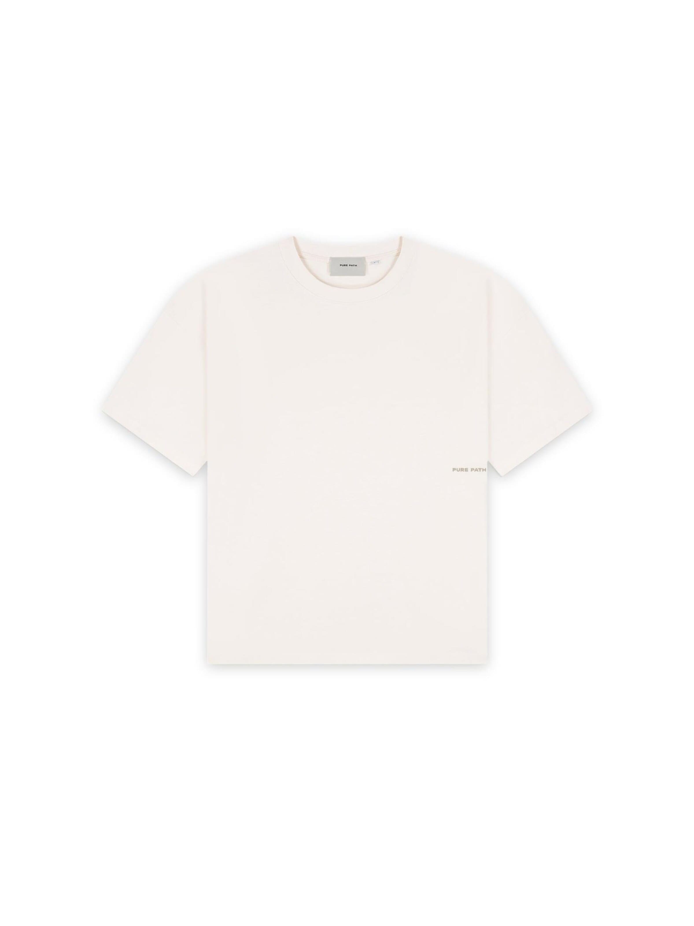 Pure Path Shirt in Beige: front