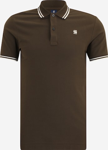 G-STAR Shirt 'Dunda' in Brown: front