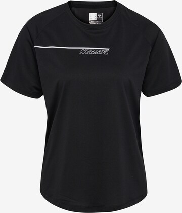 Hummel Functioneel shirt in Zwart: voorkant