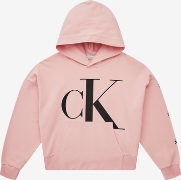 Felpa di Calvin Klein Jeans in rosa