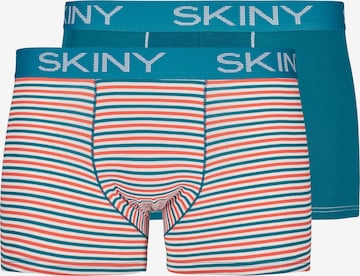 Skiny Boxershorts in Blauw: voorkant