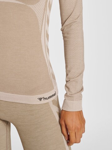 Maglia funzionale di Hummel in beige