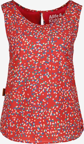 Alife and Kickin - Blusa 'GiuliaAK' en rojo: frente