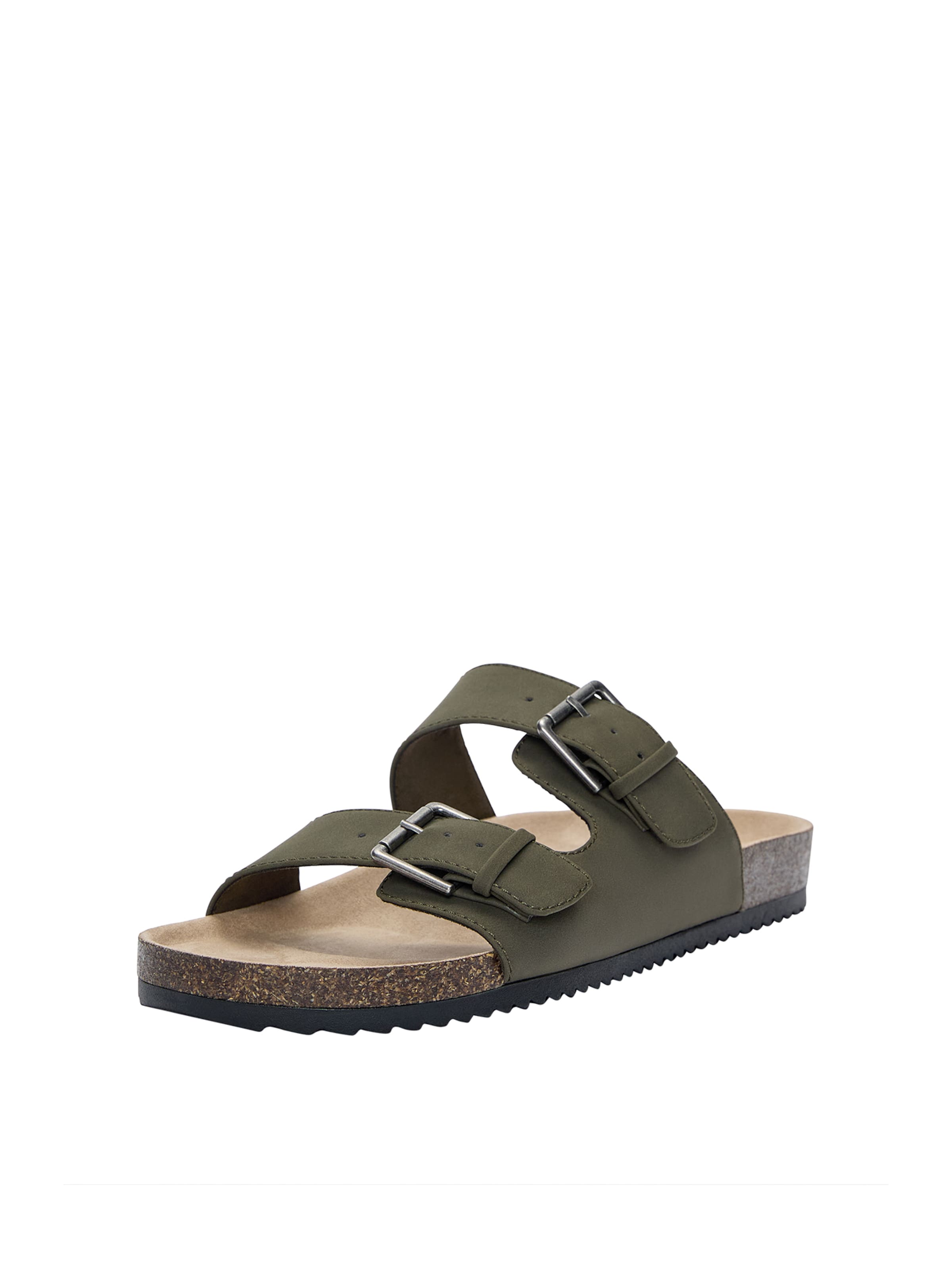 Zoccoletto di Pull&Bear in verde: frontale