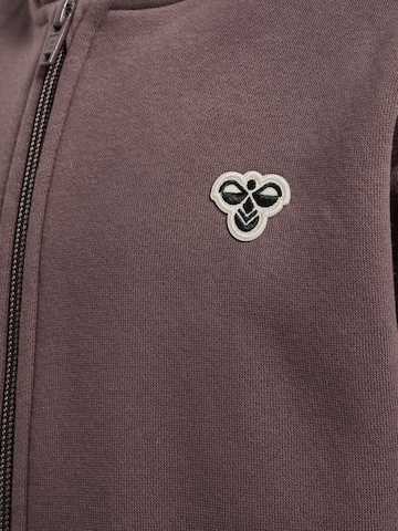 Hummel Sweat jacket in Brown