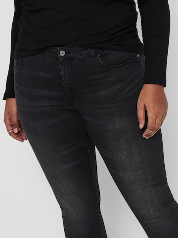 ONLY Carmakoma Regular Jeans 'VICKY' in Black