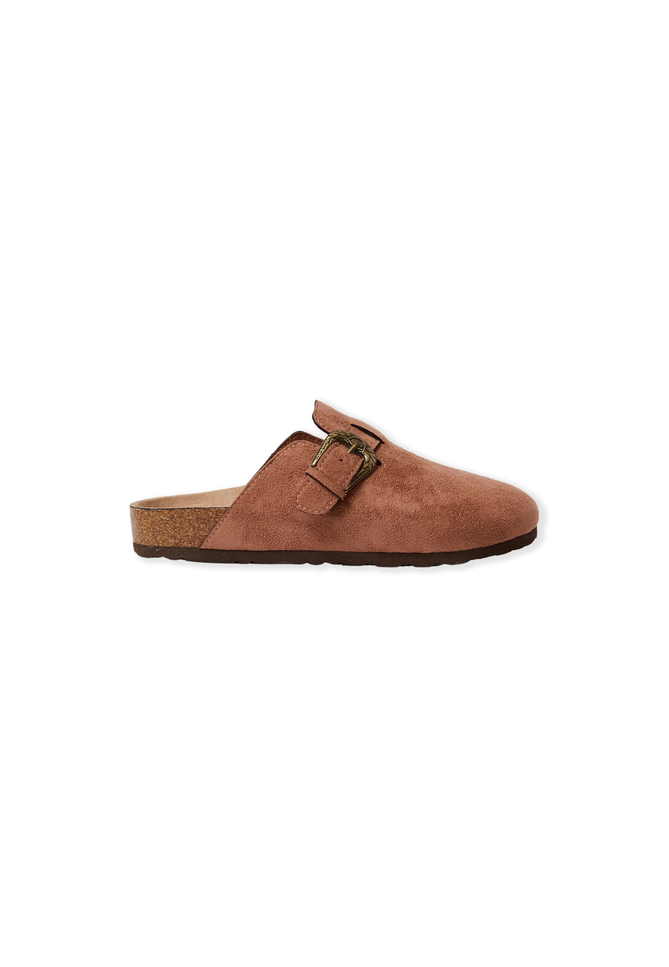 Zoccoletto di ETAM in marrone: frontale