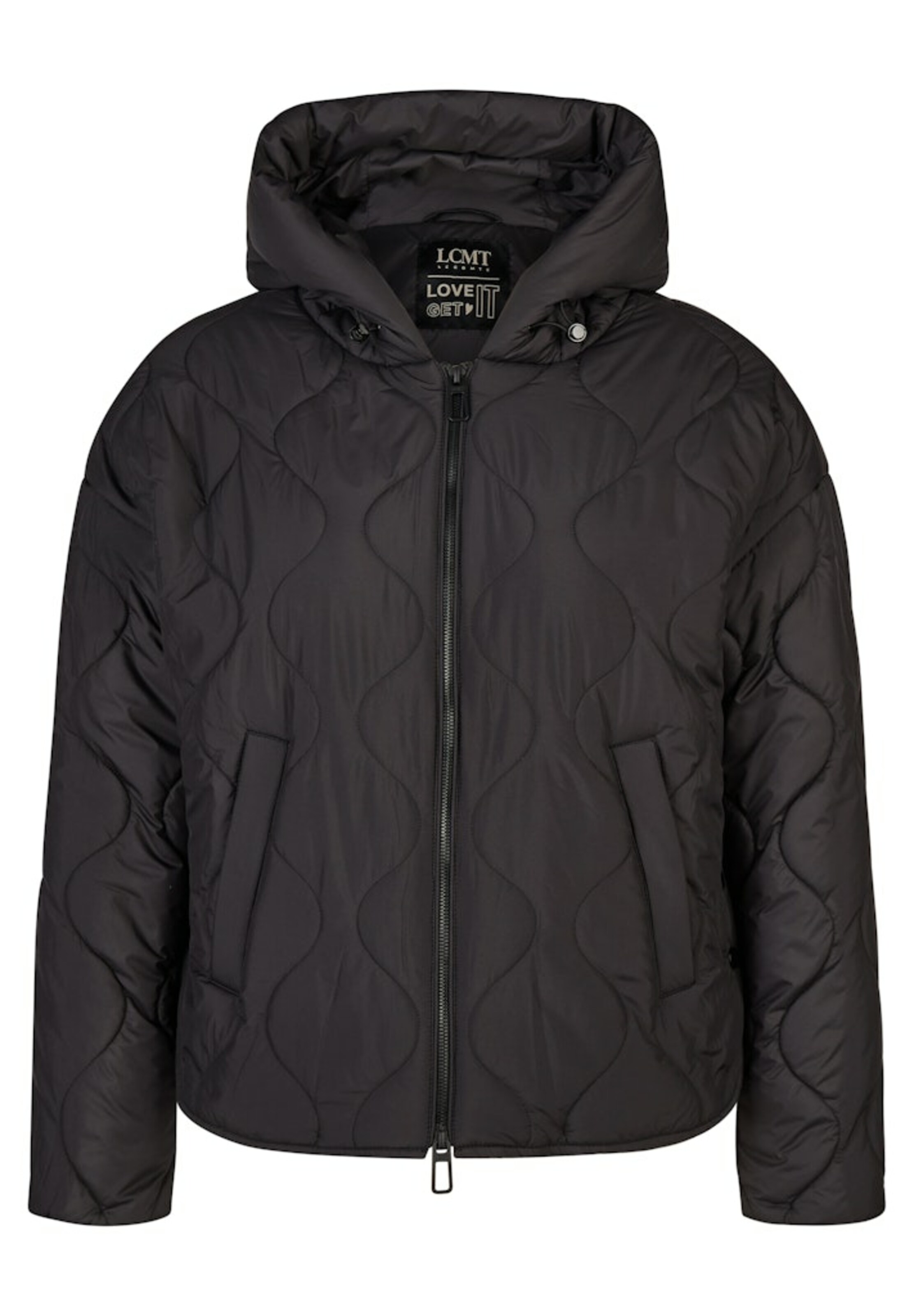 Lecomte Jacke in Schwarz: Vorderseite