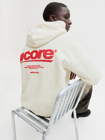 JACK & JONES Sweatshirt in Weiß