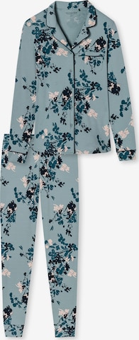 SCHIESSER Pajama in Green: front