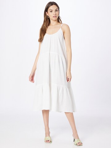 Gina Tricot Φόρεμα 'Eliza' σε λευκό: μπροστά