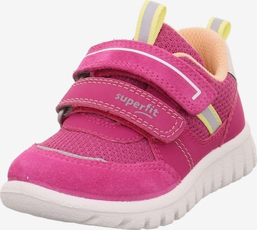 SUPERFIT Sneakers in Pink: front