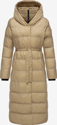 Manteau d’hiver 'Niara' Ragwear en beige : devant