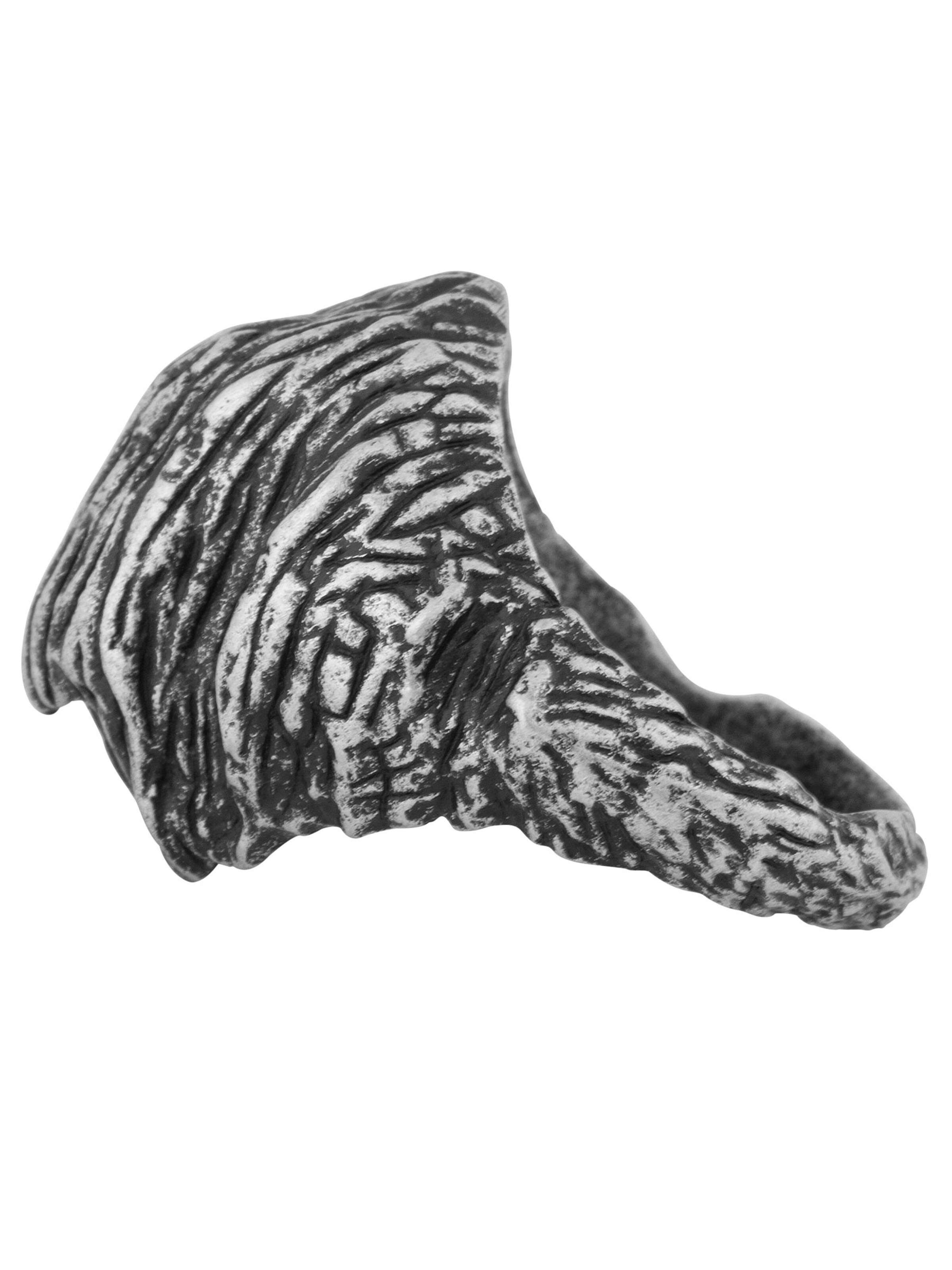 Akitsune Ring 'The Rock' in Silver