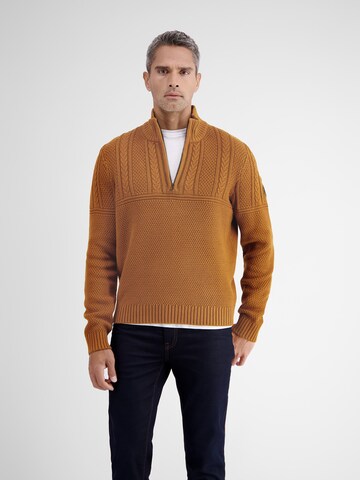 LERROS Pullover in Braun: predná strana