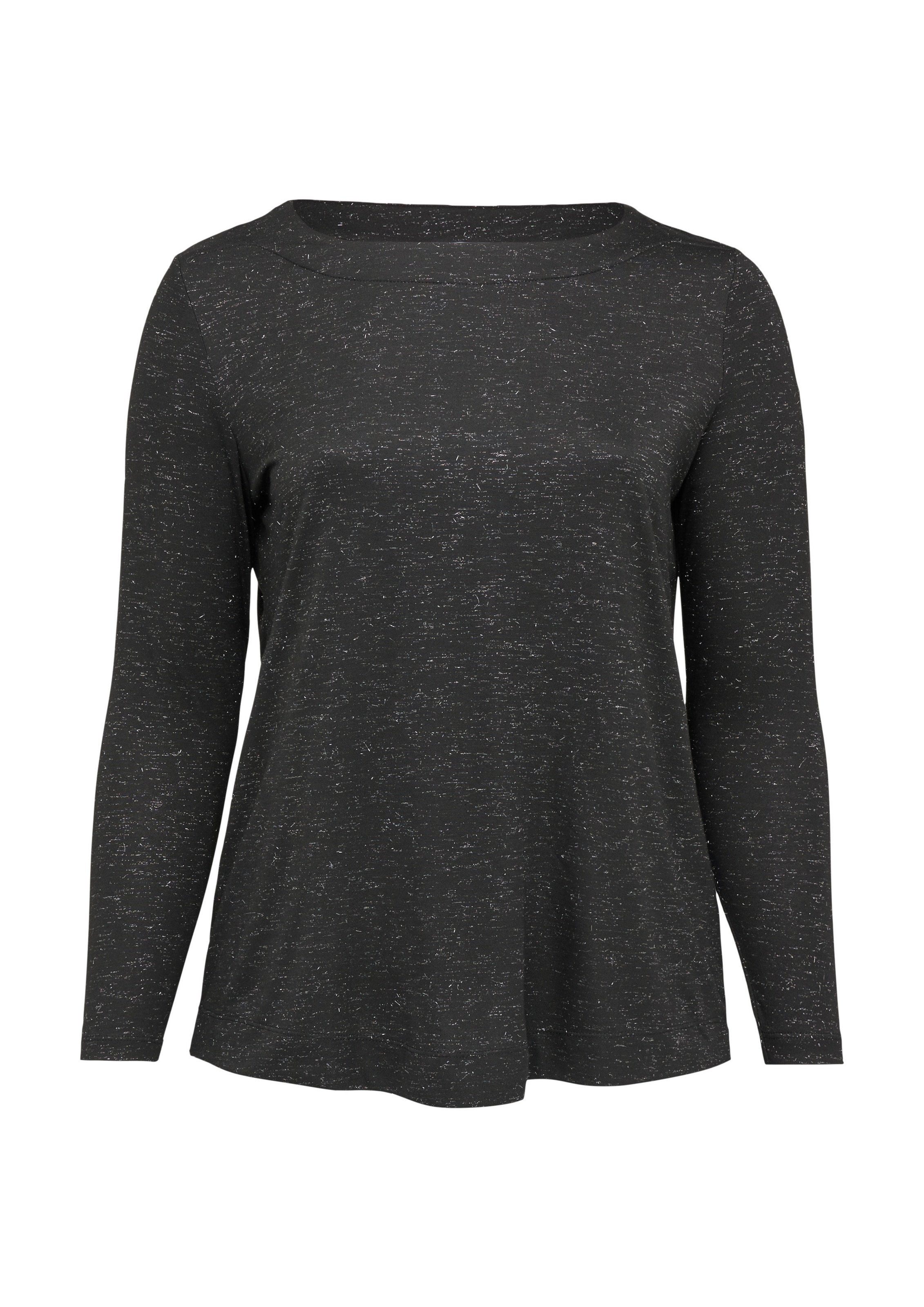 T-shirt s.Oliver Red Label Big & Tall en noir : devant