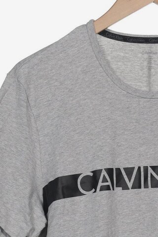 Calvin Klein T-Shirt L in Grau