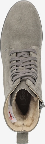 SIOUX Lace-Up Ankle Boots 'Mered' in Grey