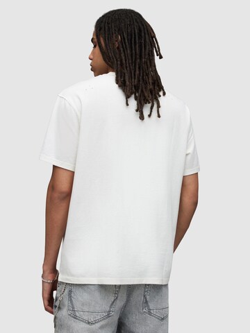AllSaints - Camisa 'WILD BOYS' em branco
