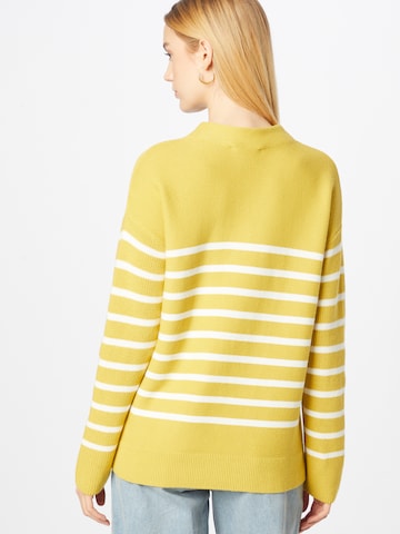 ESPRIT Sweter w kolorze żółty